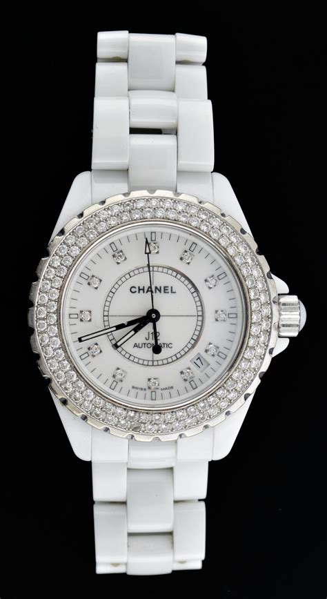 chanel j12 unisex diamond bezel watch|chanel j12 watch price list.